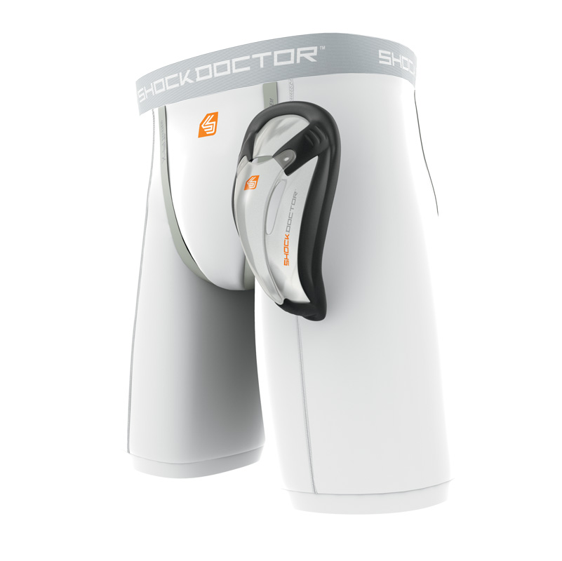 Shock Doctor Compression Short with Bioflex Cup-0