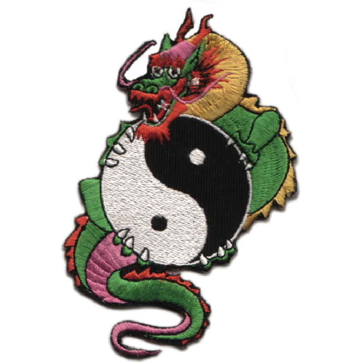 Dragon and Yin Yang-0