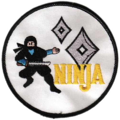 Ninja with Sword and Shuriken-0