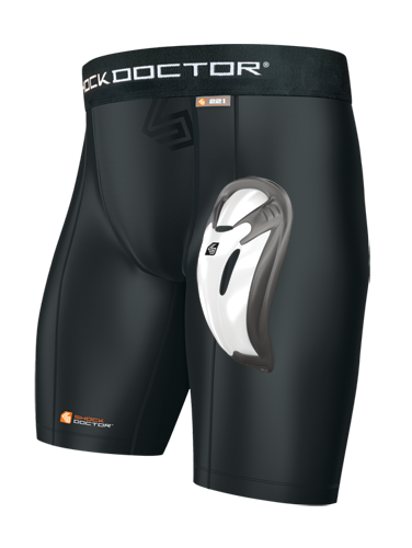 Shock Doctor Compression Short with Bioflex Cup-3021