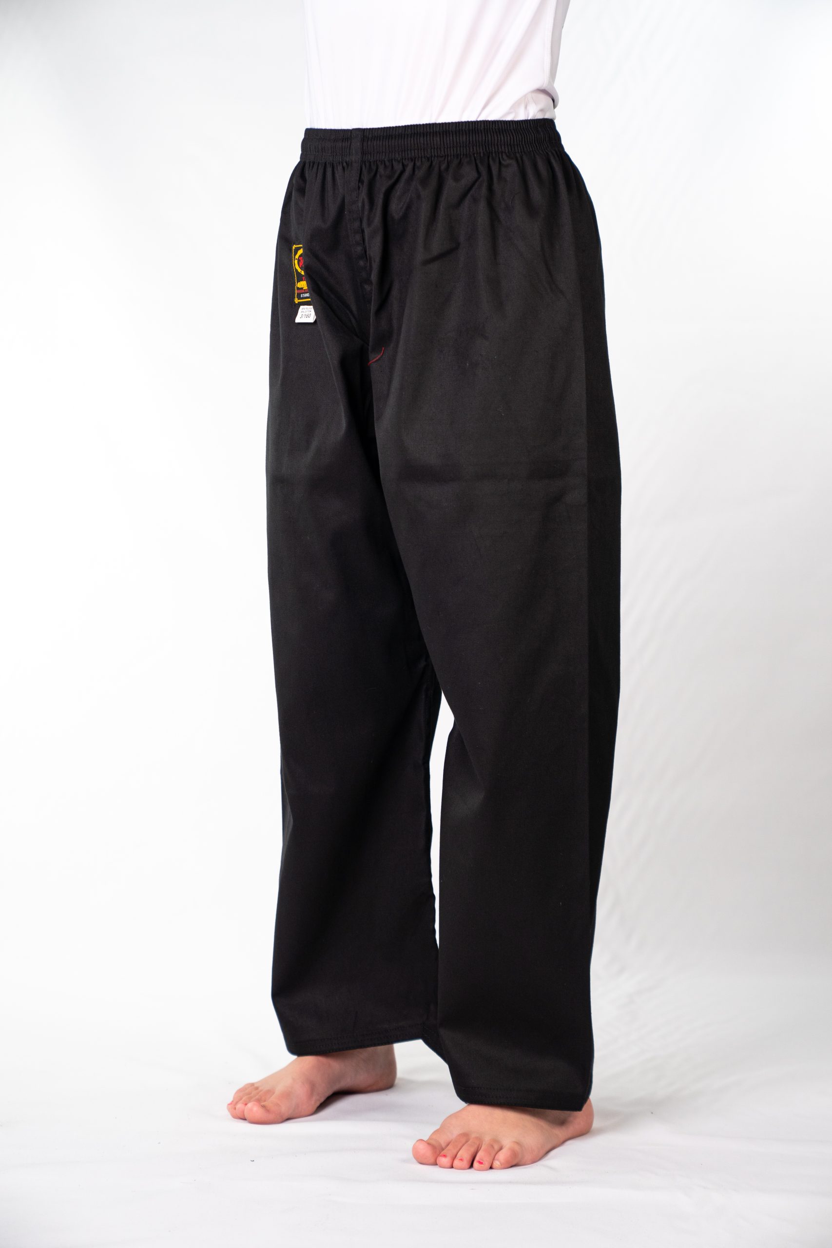 Martial Art Pants / Kick Pants Elastic Waist - Tans Martial Arts Supplier