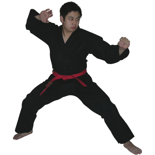 Karate Uniform Black Canvas 14oz-0