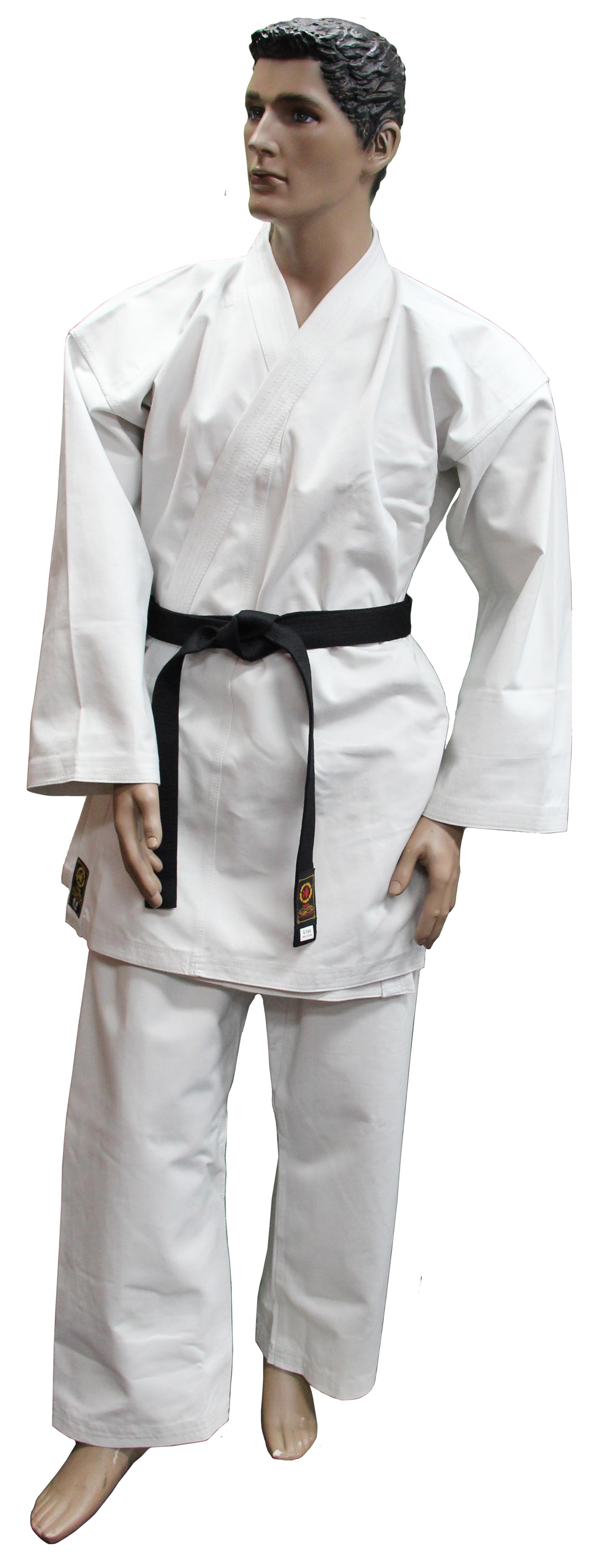 Karate Uniform Yushu 14oz Canvas Long Cut -0